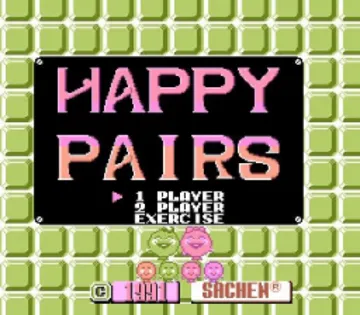 Happy Pairs (Asia) (Ja) (PAL) (Unl) screen shot title